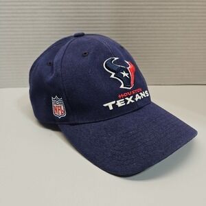 Houston Texans Cap Hat Blue Reebok Team Apparel On Field One Size Fits All